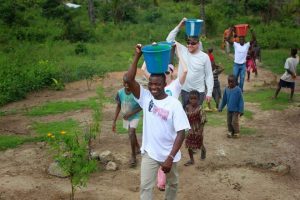 water buckets