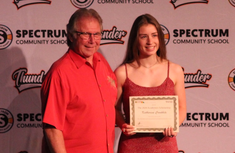Katharina Cronkhite - Academics
Sponsored by the Spectrum Grad Class of 1975